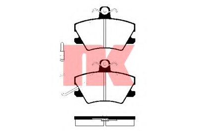Комплект тормозных колодок, дисковый тормоз NK купить