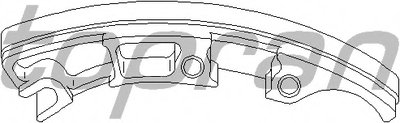 Планка успокоителя, цепь привода TOPRAN купить