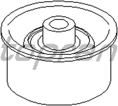 Паразитный / Ведущий ролик, зубчатый ремень TOPRAN купить