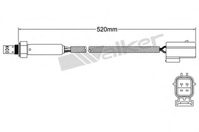 Лямда-зонд WALKER PRODUCTS купить