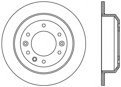 Тормозной диск ADAPTIVE OPEN PARTS купить