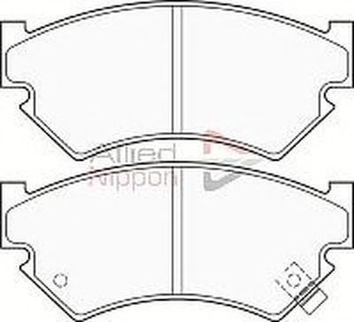 Комплект тормозных колодок, дисковый тормоз ANL Braking COMLINE купить