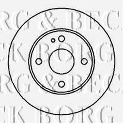 Тормозной диск BORG & BECK купить