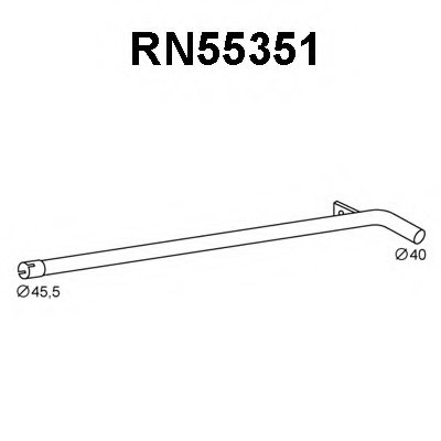 Труба выхлопного газа VENEPORTE купить