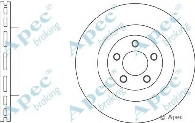 Тормозной диск APEC braking купить