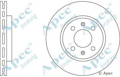 Тормозной диск APEC braking купить