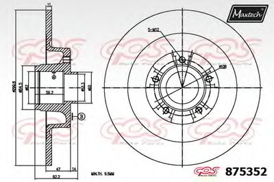 Тормозной диск R+ (Regular Plus) MAXTECH купить