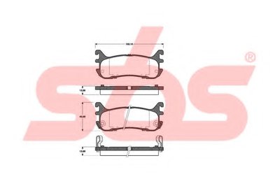 Комплект тормозных колодок, дисковый тормоз sbs купить