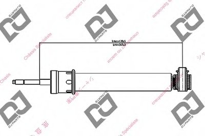 Амортизатор DJ PARTS купить