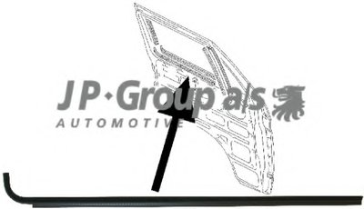 Прокладка, боковое стекло CLASSIC JP GROUP купить