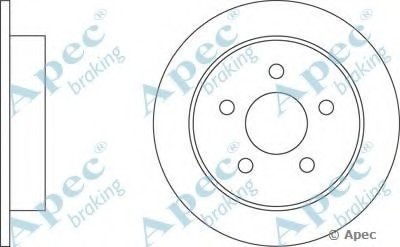 Тормозной диск APEC braking купить