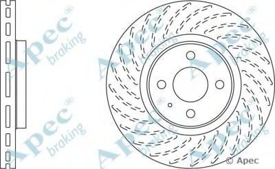 Тормозной диск APEC braking купить