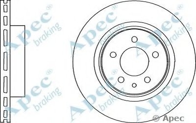 Тормозной диск APEC braking купить