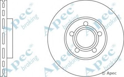 Тормозной диск APEC braking купить