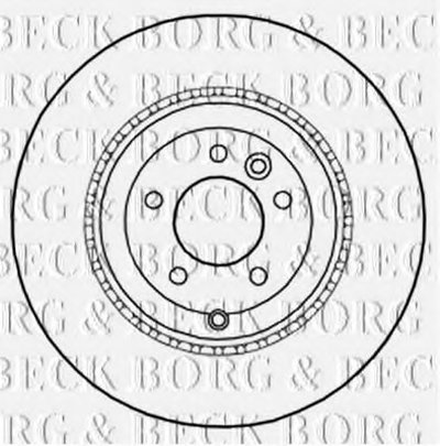 Тормозной диск BORG & BECK купить