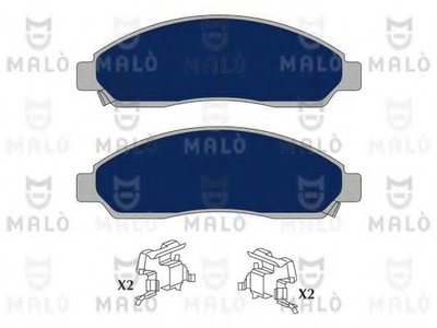 Комплект тормозных колодок, дисковый тормоз MALÒ купить