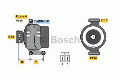 Генератор BOSCH купить