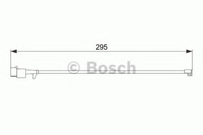 Сигнализатор, износ тормозных колодок BOSCH купить