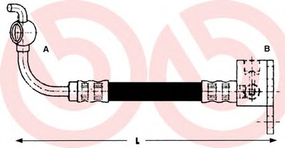 Тормозной шланг BREMBO купить