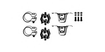 Монтажный комплект, система выпуска HJS купить