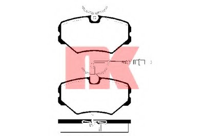 Комплект тормозных колодок, дисковый тормоз NK купить