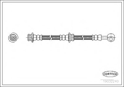 Тормозной шланг CORTECO купить