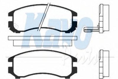 Комплект тормозных колодок, дисковый тормоз MK KASHIYAMA KAVO PARTS купить