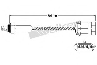 Лямда-зонд WALKER PRODUCTS купить