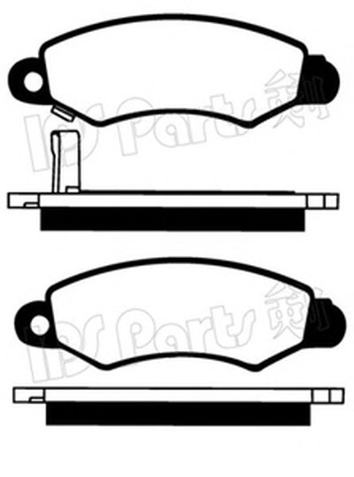 Комплект тормозных колодок, дисковый тормоз IPS Parts IPS Parts купить