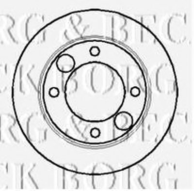 Тормозной диск BORG & BECK купить