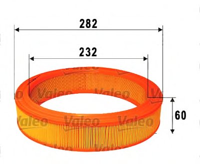 Воздушный фильтр VALEO купить