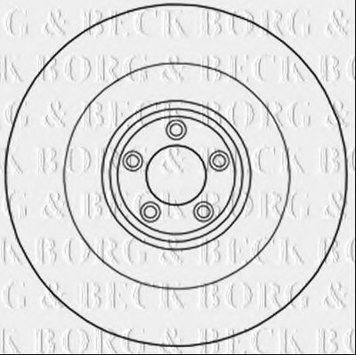 Тормозной диск BORG & BECK купить