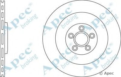 Тормозной диск APEC braking купить