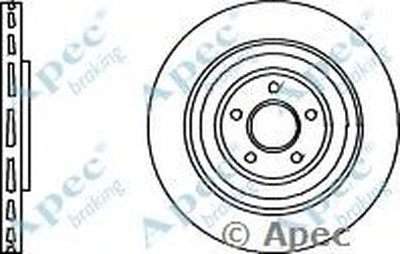 Тормозной диск APEC braking купить