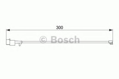 Датчик износа тормозных колодок (задних) Iveco Daily III/IV 99-11 (L=300mm)