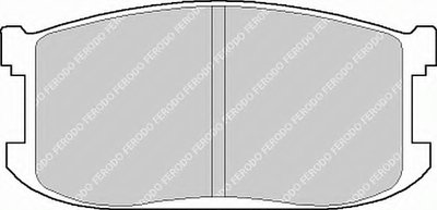 Комплект тормозных колодок, дисковый тормоз PREMIER FERODO купить