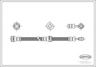 Тормозной шланг CORTECO купить