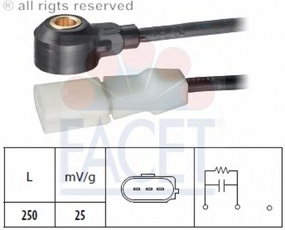 Датчик детонации FACET купить