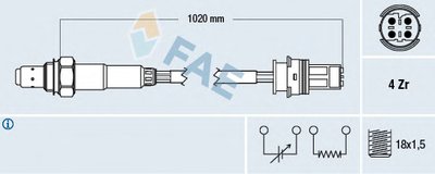 Лямда-зонд FAE купить