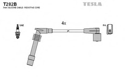 Комплект проводов зажигания TESLA Придбати