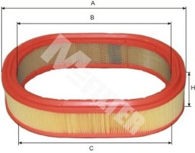 Воздушный фильтр MFILTER купить