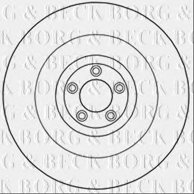 Тормозной диск BORG & BECK купить
