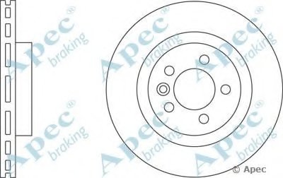 Тормозной диск APEC braking купить