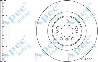 Тормозной диск APEC braking купить