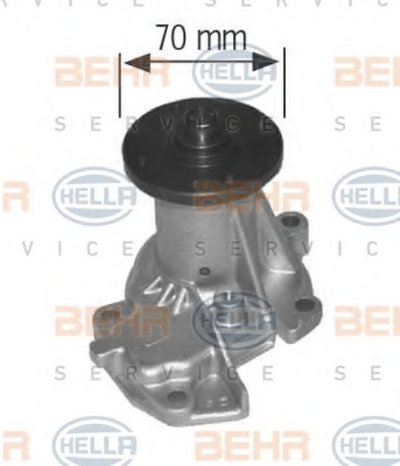 Водяной насос BEHR HELLA SERVICE Version ALTERNATIVE BEHR-HELLA купить