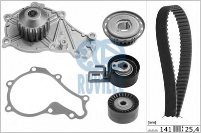 Водяной насос + комплект зубчатого ремня RUVILLE купить