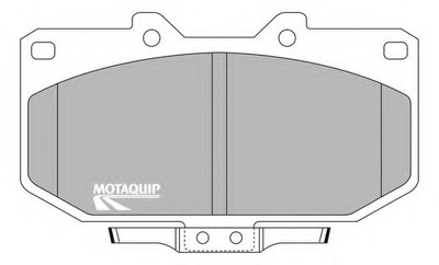 Комплект тормозных колодок, дисковый тормоз MOTAQUIP купить