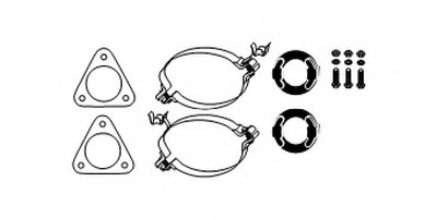 Монтажный комплект, система выпуска HJS купить