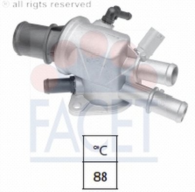 Термостат, охлаждающая жидкость FACET купить