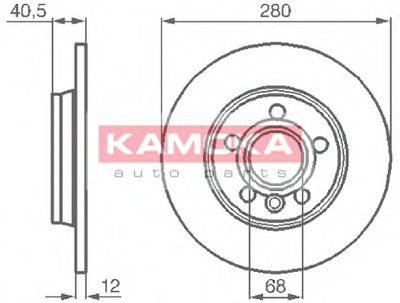 Тормозной диск KAMOKA KAMOKA купить